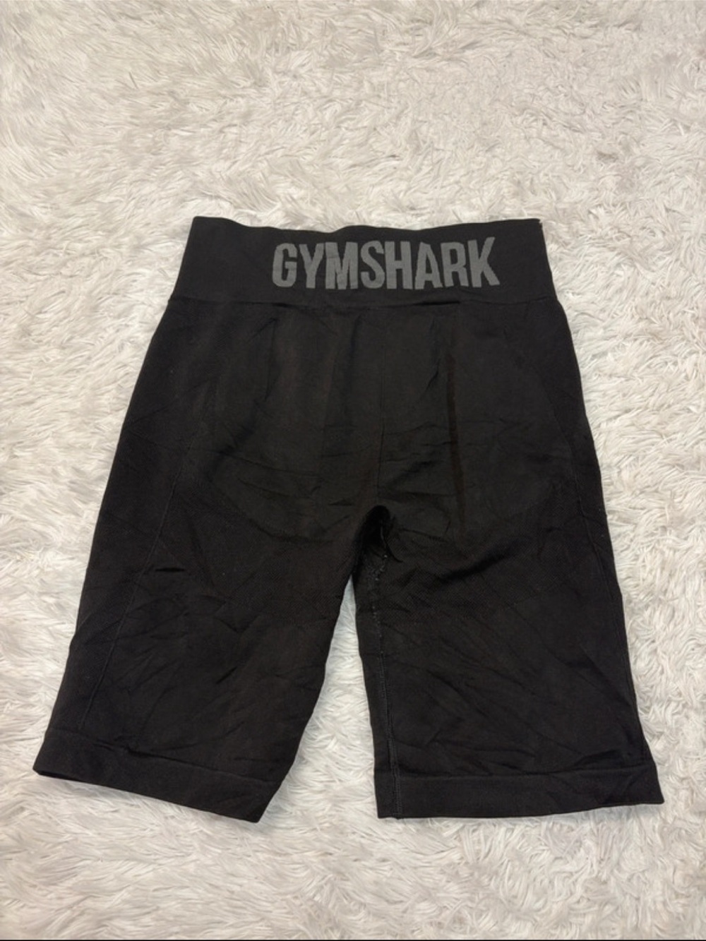 Gymshark black biker shorts size L